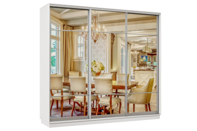 Шкаф-купе Премьер Лайт 54 (11;11;11) трехдверный