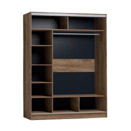 Шкаф-купе 2-дв  Strike 1600 лдсп/лдсп  (в2105*ш1600*г595)