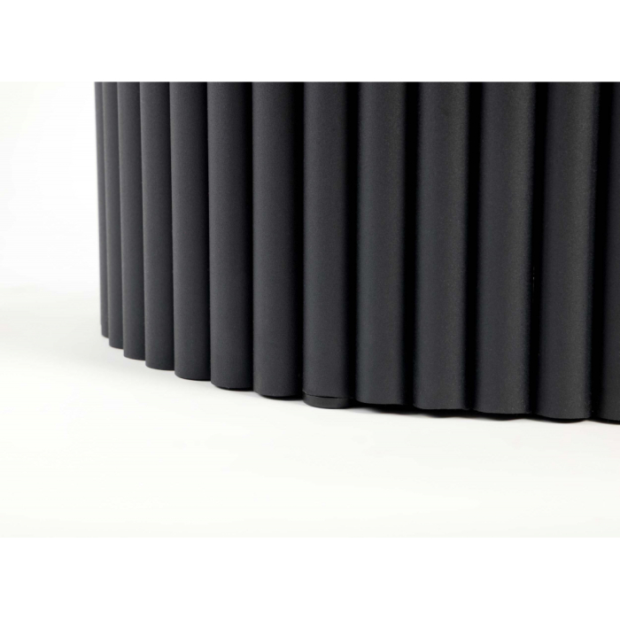 Обеденные столы, Деревянный стол Барел 90 (черные ноги)