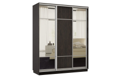 Шкафы-купе 3-х дверные, Шкаф-купе Премьер Лайт 41 (11;08;11) трехдверный