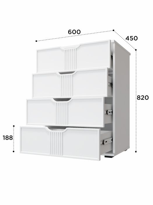 Комоды, Комод Эмилия ЭЛ-19