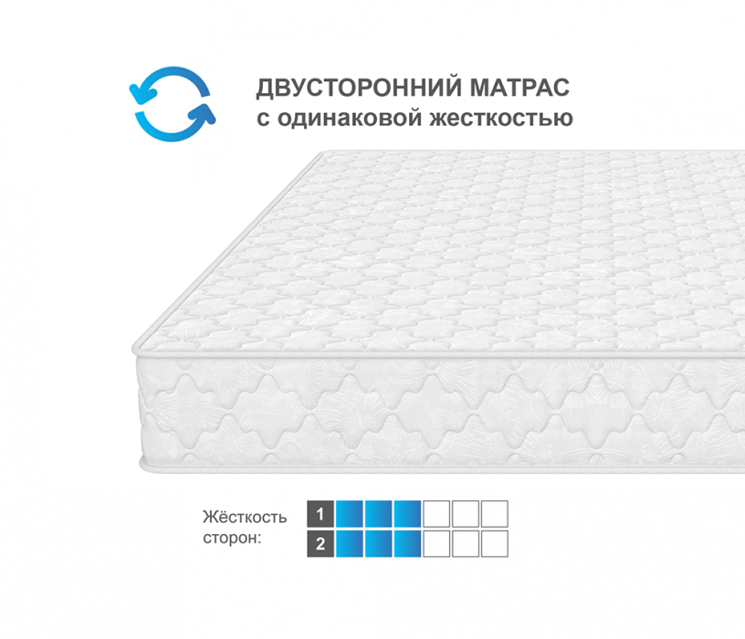 800 x 2000, Матрас ARMOS Сонплит (Трикот белый) 80х200 см