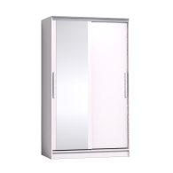 Шкафы-купе 2-х дверные, Шкаф-купе 2-дв  Strike 1200 зеркало/лдсп  (в2105*ш1232*г595)