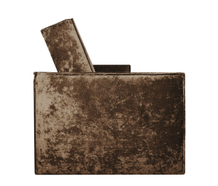 Диван-кровать книжка, Лофт с широкими боковинами 120, плюш