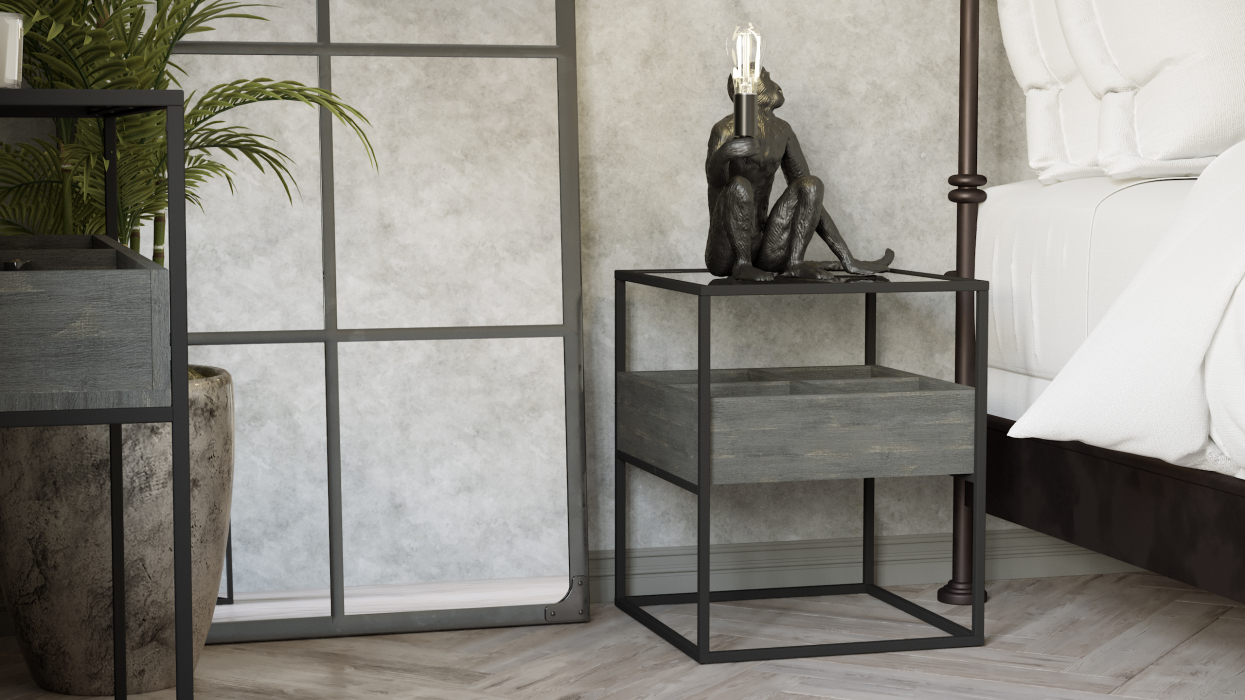 Прикроватные тумбы, Прикроватная тумба Кассо