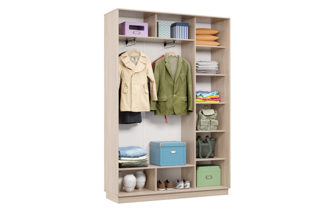 Шкафы-купе 2-х дверные, Шкаф-купе Премьер 09 (12;13) двухдверный