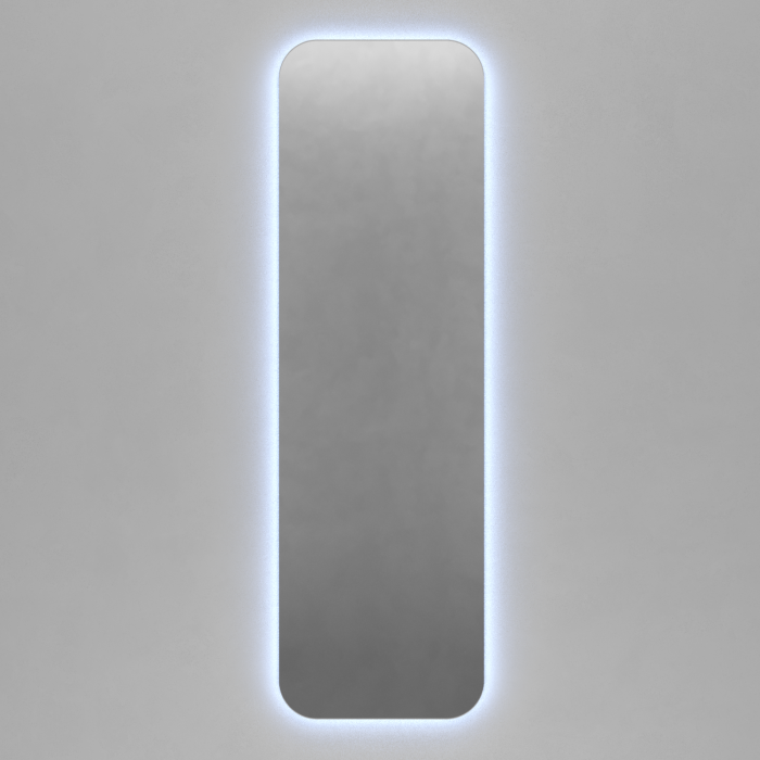 Зеркала в спальню, Зеркало с подсветкой GENGLASS KUVINO NF LED L, с проводом