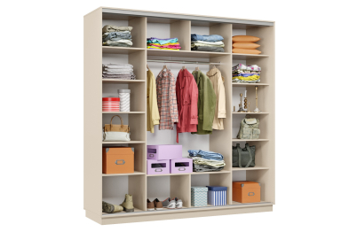 Шкаф-купе Премьер Лайт 36 (11;11;11) трехдверный