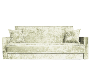 Диван-кровать книжка, Лофт с узкими боковинами 120, плюш