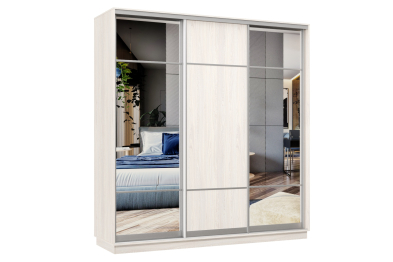 Шкаф-купе Премьер Лайт 34 (11;08;11) трехдверный