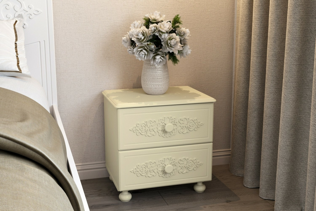 Прикроватные тумбы, Тумба прикроватная Ассоль плюс АС-4