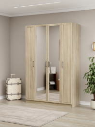 Шкаф распашной МДФ ШК-4/1