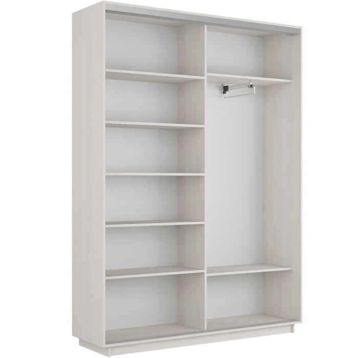 Шкафы-купе 2-х дверные, Шкаф-купе Экспресс 2-х дверный Фотопечать Шелк Стекла 140х45х220