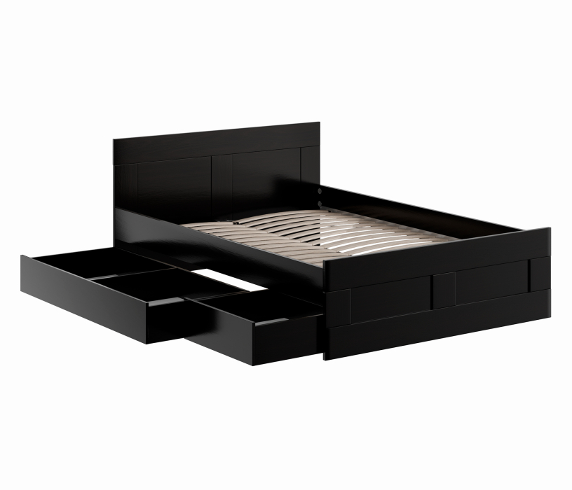 Кровати 140 см, СИРИУС кровать двойная 140х200 RU