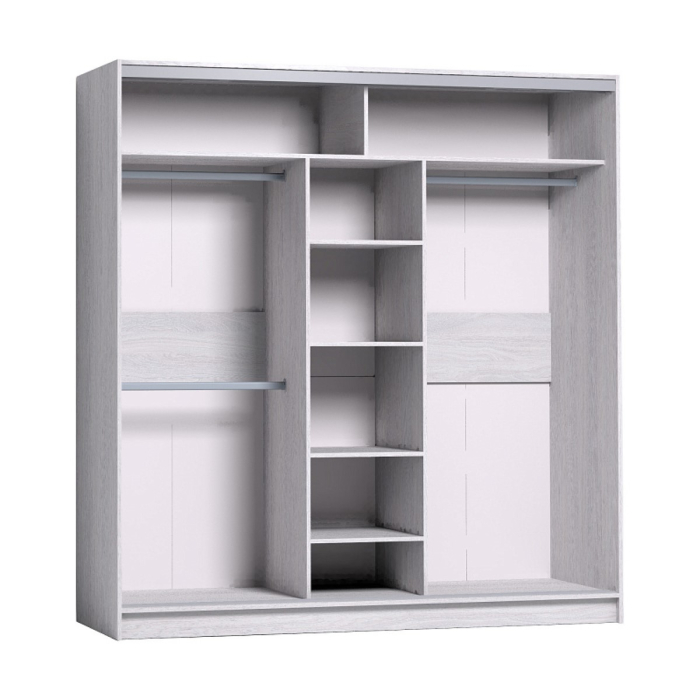 Шкафы-купе 3-х дверные, Шкаф-купе 3-дв  Strike 2000 лдсп/лдсп  (в2105*ш2000*г595)