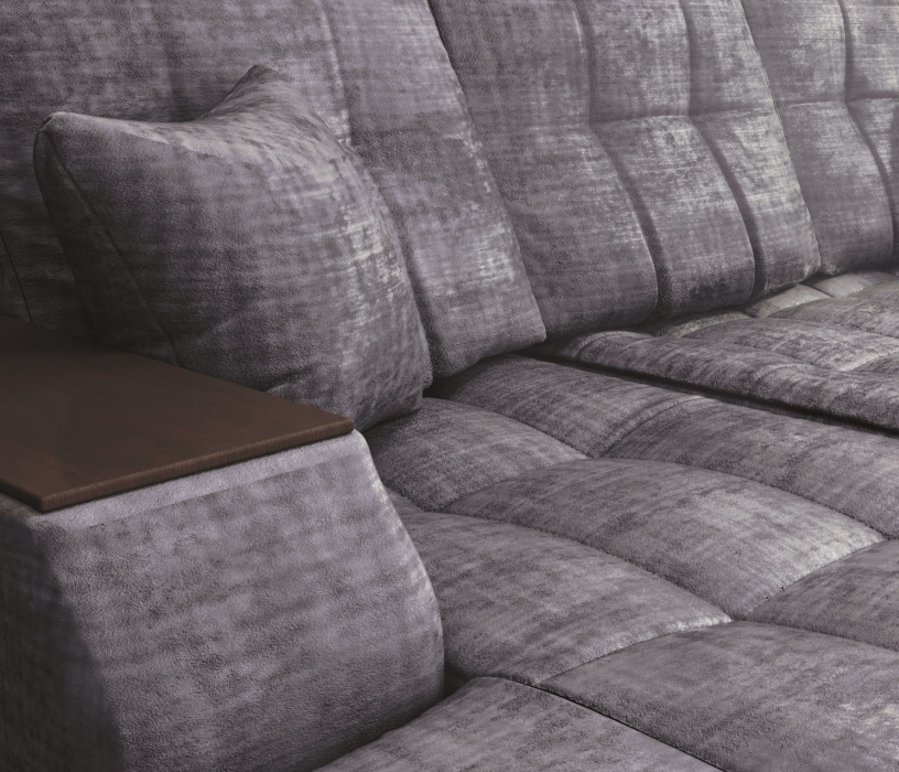 Диваны угловые в гостиную, Угловой диван-кровать Лас-Вегас левый, шенилл