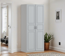 В спальню, Шкаф двухдверный Макс 1000 мм, вариант №5 (ЛДСП/МДФ)