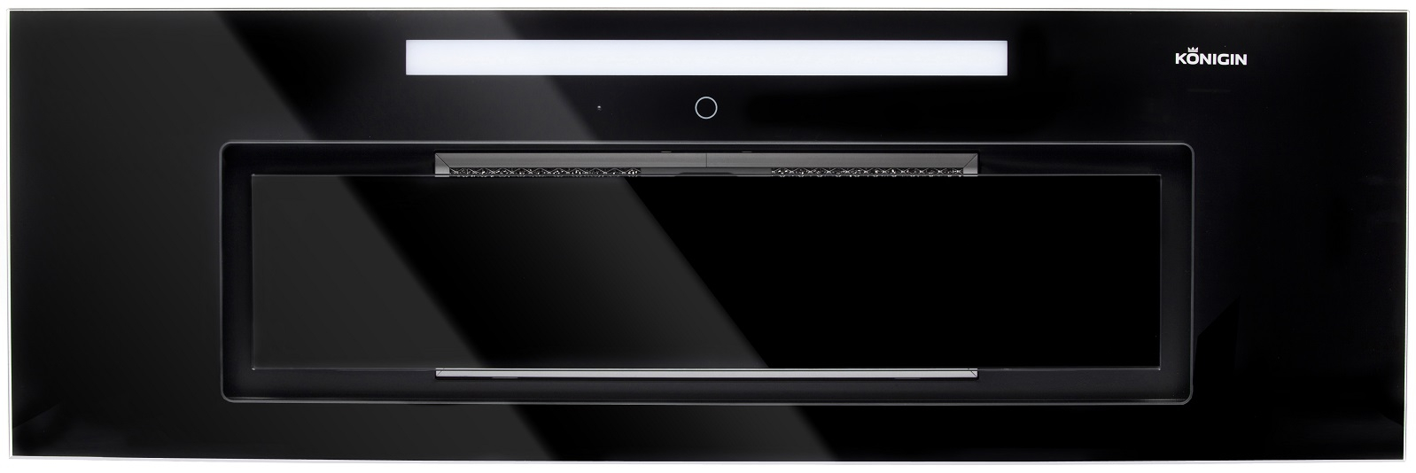 Вытяжки, Кухонная вытяжка Navi Black Glass 90