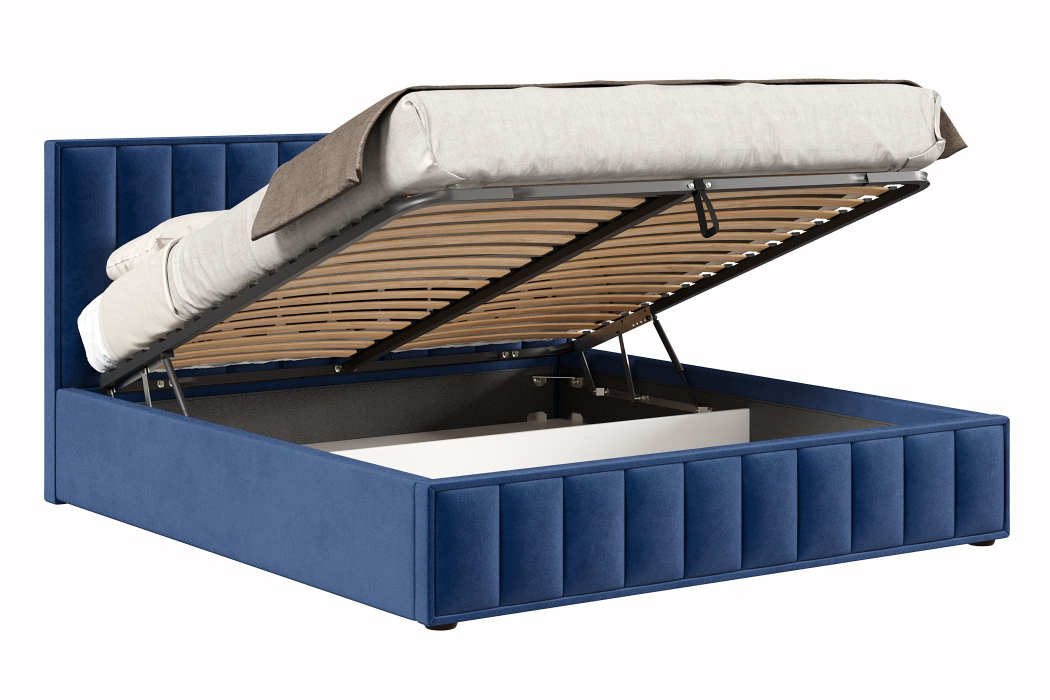 Мягкая кровать, Кровать Анкона 1800 с подъёмным механизмом