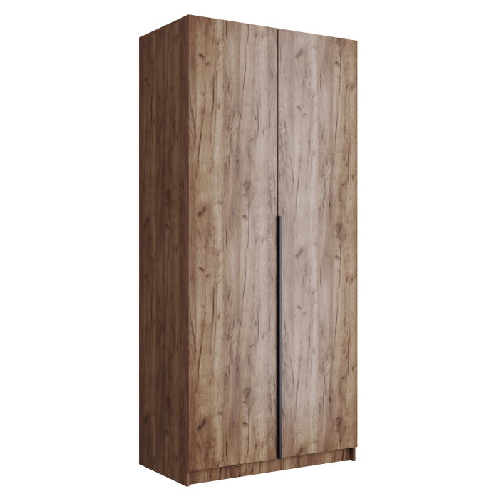 Шкафы распашные, Шкаф складной Е1 Локер ("Гармошка") 101х52,5х220 см, с полками