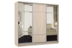 Шкафы-купе 3-х дверные, Шкаф-купе Премьер Лайт 61 (11;08;11) трехдверный