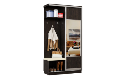 Прихожая Премьер 01 Лайт 05 Левая Мягкая