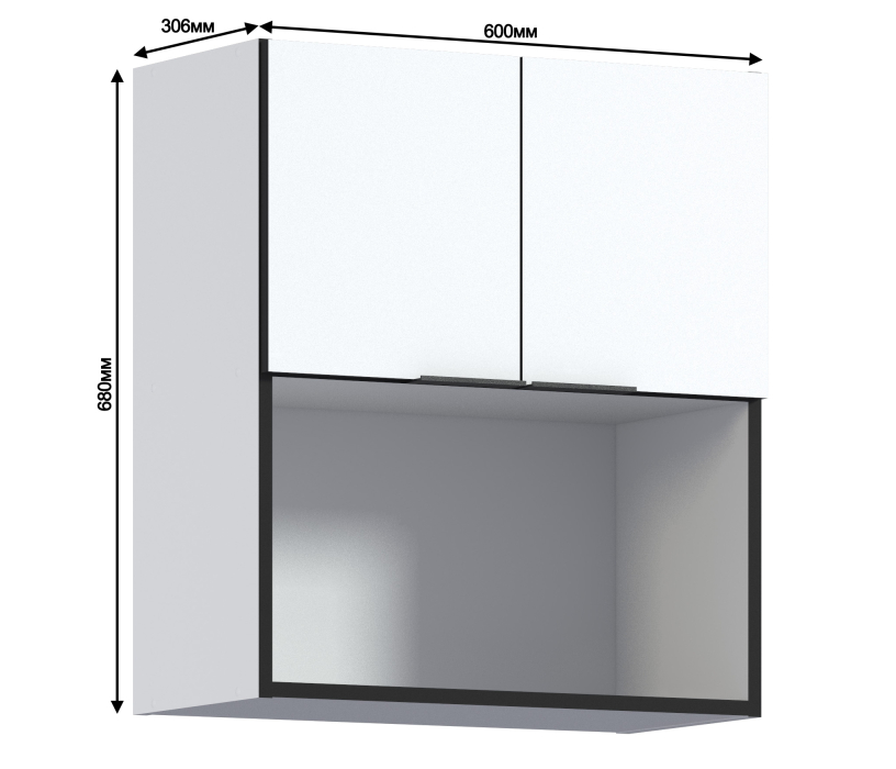 Метод, Метод шкаф 2 дв 60х68 см