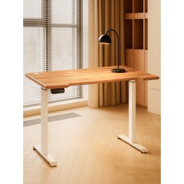 Компьютерный стол Маркос с механизмом подъема 120х75х75, белый