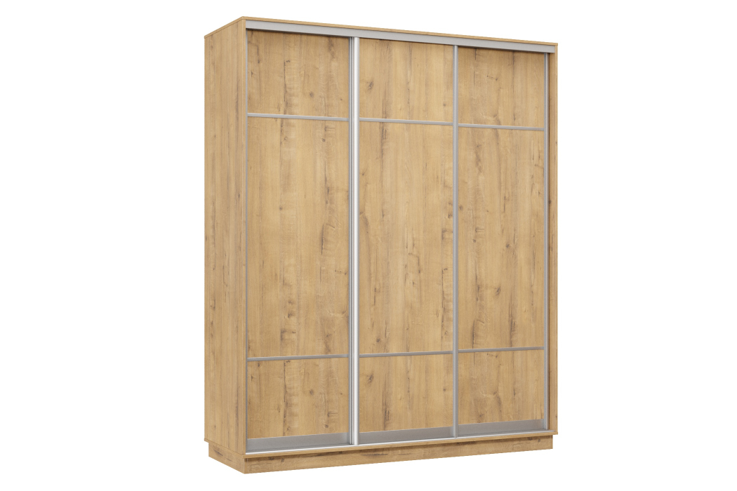 Шкафы-купе 3-х дверные, Шкаф-купе Премьер Лайт 23 (08;08;08) трехдверный