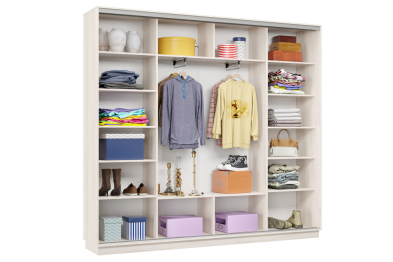 Шкаф-купе Премьер Лайт 59 (08;11;08) трехдверный