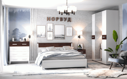 Норвуд 32 Кровать 1600*2000+орт.осн