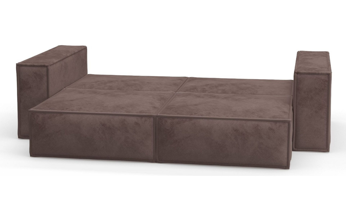 Диваны еврокнижки, Диван-кровать Loft, независимый пружинный блок, велюр