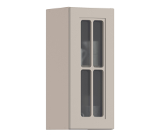 MODERN, MODERN шкаф навесной со стеклом 1 дв 30х72 см