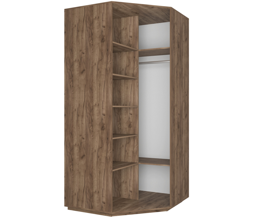 Для одежды, Шкаф распашной Угловой Экспресс, 90х90х240 см