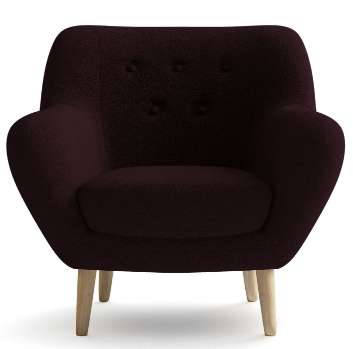 Кресло для отдыха, Кресло Элефант мягкое, Искусственный мех