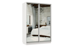 Шкафы-купе, Шкаф-купе Премьер Лайт 12 (01;01) двухдверный