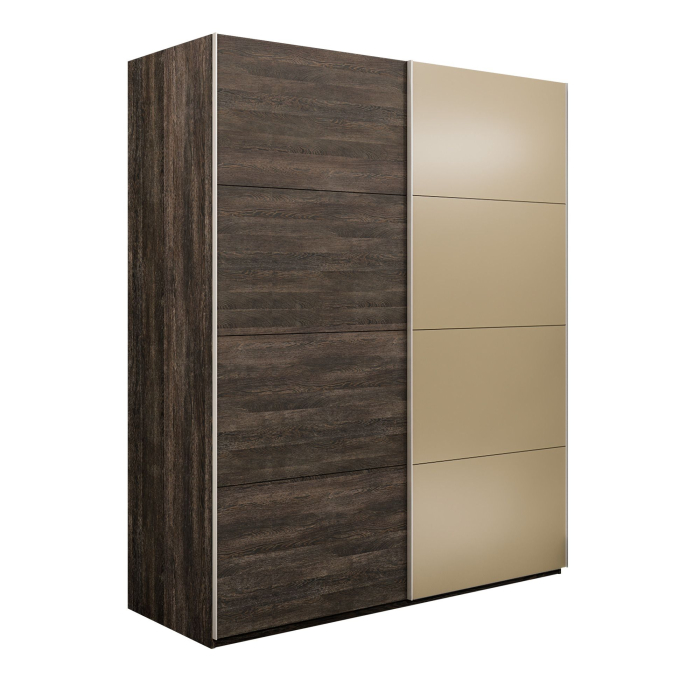 Шкафы-купе 2-х дверные, Шкаф-купе Эста 2-х дверный ДСП/Стекла фисташка/Доводчик 160х66х240