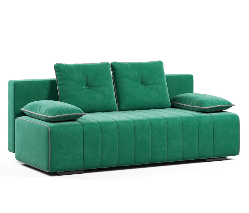 Диваны кровати со спальным местом, Диван-кровать прямой Лестер аккордеон-евро, велюр