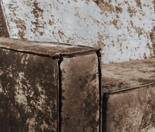 Диван-кровать книжка, Лофт с широкими боковинами 120, плюш