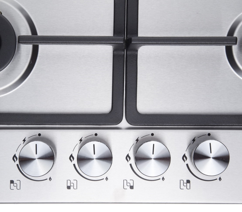 Встраиваемые варочные панели, Газовая варочная панель Konigin Spark 604 IX