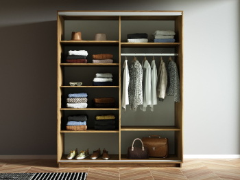 Шкаф-купе Экспресс 2-х дверный Фотопечать Калейдоскоп Стекла 120х60х240