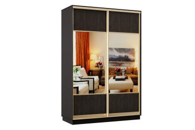 Шкаф-купе Премьер 02 Венге