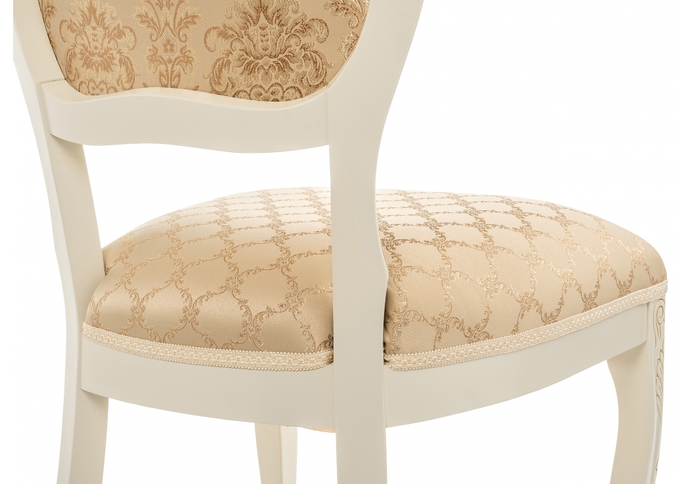 Стулья, Стул деревянный Лауро (патина золото) без подлокотников