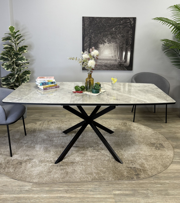 Обеденные столы, Стол Kenner BR1300 раздвижной, керамика