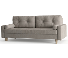 Диваны с ящиком для белья, Диван-кровать Belfast, независимый пружинный блок, велюр