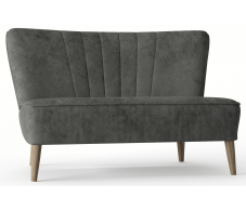 Дизайнерские диваны для гостиной, Диван прямой Зола, Велюр