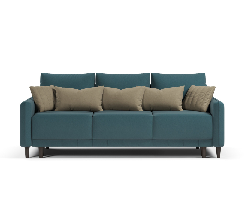 Диваны книжки, Диван-кровать прямой Дайкири еврокнижка, велюр