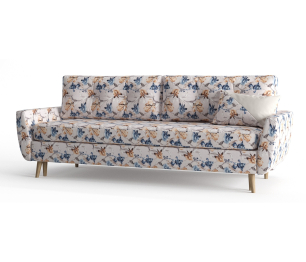 Диван-кровать Норфолк, независимый пружинный блок, велюр