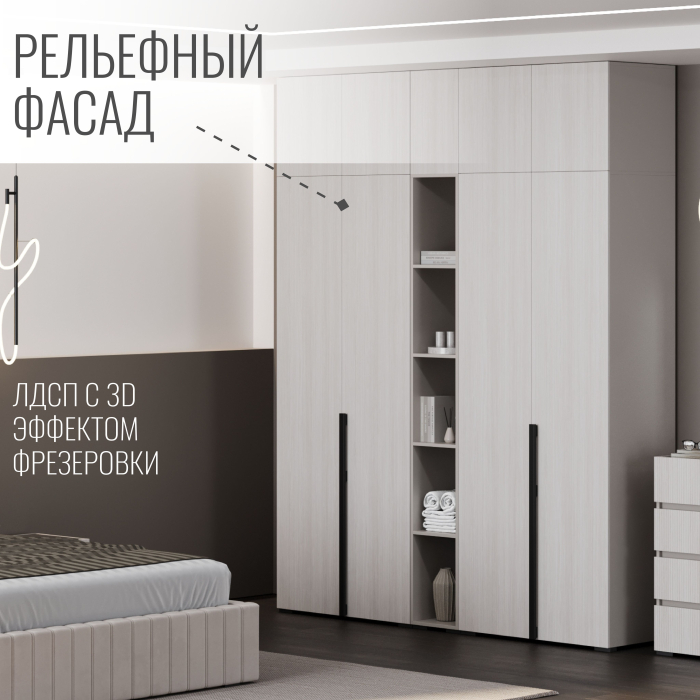 Шкафы распашные, Шкаф Болонья в спальню