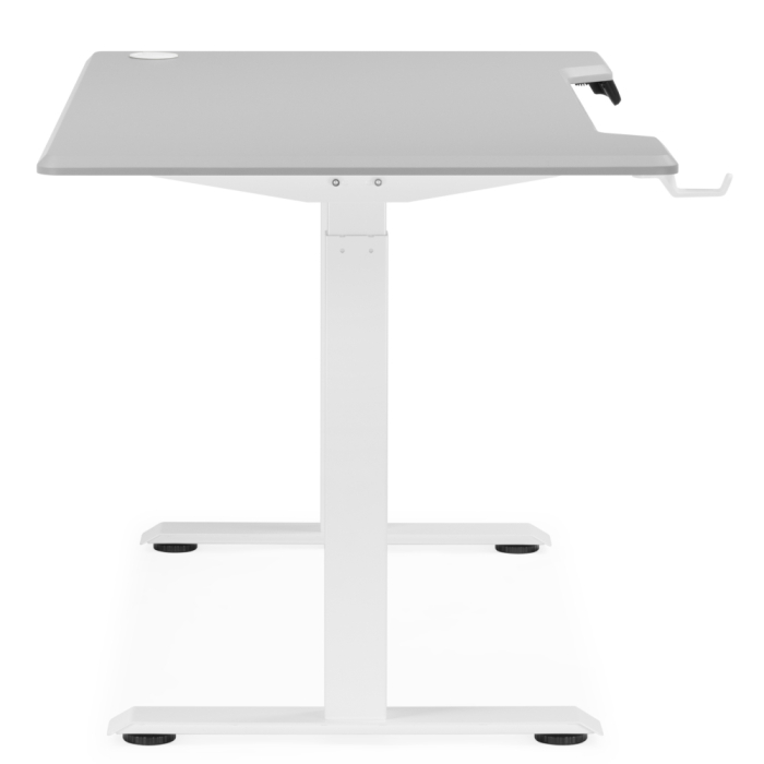 Прямые компьютерные столы, Компьютерный стол Маркос (белый)